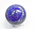 3.22" POLISHED LAPIS LAZULI Sphere With Stand Afghanistan S413
