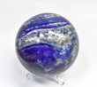 3.22" POLISHED LAPIS LAZULI Sphere With Stand Afghanistan S413