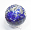 3.22" POLISHED LAPIS LAZULI Sphere With Stand Afghanistan S413