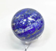 2.75" POLISHED LAPIS LAZULI Sphere With Stand Afghanistan S408