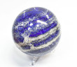 3.26" POLISHED LAPIS LAZULI Sphere With Stand Afghanistan S412