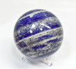 3.22" POLISHED LAPIS LAZULI Sphere With Stand Afghanistan S414