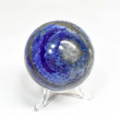 2.36" POLISHED LAPIS LAZULI Sphere With Stand Afghanistan S409