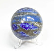 2.36" POLISHED LAPIS LAZULI Sphere With Stand Afghanistan S409