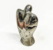 3.77" Polished PYRITE CRYSTAL ANGEL Huanzala mine, Peru T764