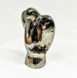 3.70" Polished PYRITE CRYSTAL ANGEL Huanzala mine, Peru T763