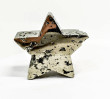 3.85" Polished PYRITE CRYSTAL STAR Huanzala mine, Peru T757