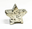 3.85" Polished PYRITE CRYSTAL STAR Huanzala mine, Peru T757