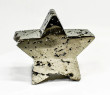 3.85" Polished PYRITE CRYSTAL STAR Huanzala mine, Peru T757
