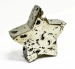 4.72" Polished PYRITE CRYSTAL STAR Huanzala mine, Peru T760