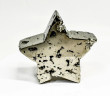4.72" Polished PYRITE CRYSTAL STAR Huanzala mine, Peru T760