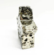 4.72" Polished PYRITE CRYSTAL STAR Huanzala mine, Peru T760