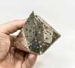 2.28" Polished PYRITE CRYSTAL PYRAMID Huanzala mine, Peru T769
