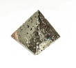 2.28" Polished PYRITE CRYSTAL PYRAMID Huanzala mine, Peru T769