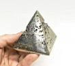 2.51" Polished PYRITE CRYSTAL PYRAMID Huanzala mine, Peru T776