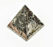 2.59" Polished PYRITE CRYSTAL PYRAMID Huanzala mine, Peru T768