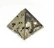 2.16" Polished PYRITE CRYSTAL PYRAMID Huanzala mine, Peru T778