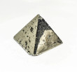 2.16" Polished PYRITE CRYSTAL PYRAMID Huanzala mine, Peru T778