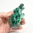 3.74" POLISHED MALACHITE ELEPHANT Animal Carving Congo - cm224