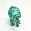 4.25" POLISHED MALACHITE ELEPHANT Animal Carving Congo - cm227