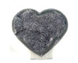 3.93" Beautiful Polished Druzy Sparkly AMETHYST HEART - Brazil P201