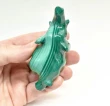 2.83" POLISHED MALACHITE ELEPHANT Animal Carving Congo - cm231