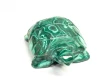 2.67" POLISHED MALACHITE TURTLE Animal Carving Congo - cm240