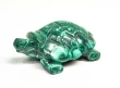 2.67" POLISHED MALACHITE TURTLE Animal Carving Congo - cm240