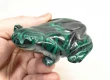 3.42" POLISHED MALACHITE FROG Animal Carving Congo - cm242