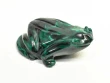 3.42" POLISHED MALACHITE FROG Animal Carving Congo - cm242