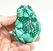 3.26" POLISHED MALACHITE FROG Animal Carving Congo - cm243