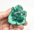 2.67" POLISHED MALACHITE FROG Animal Carving Congo - cm247