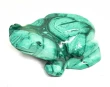 2.67" POLISHED MALACHITE FROG Animal Carving Congo - cm247