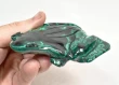 3.38" POLISHED MALACHITE FROG Animal Carving Congo - cm244