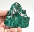 3.38" POLISHED MALACHITE FROG Animal Carving Congo - cm244