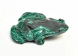 3.38" POLISHED MALACHITE FROG Animal Carving Congo - cm244