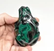 3.81" POLISHED MALACHITE FROG Animal Carving Congo - cm245