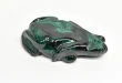 3.81" POLISHED MALACHITE FROG Animal Carving Congo - cm245