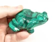 2.87" POLISHED MALACHITE FROG Animal Carving Congo - cm246