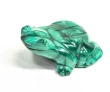 2.87" POLISHED MALACHITE FROG Animal Carving Congo - cm246