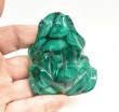 2.87" POLISHED MALACHITE FROG Animal Carving Congo - cm246