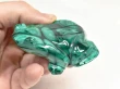 2.87" POLISHED MALACHITE FROG Animal Carving Congo - cm246
