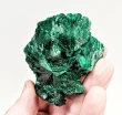 2.79" CHATOYANT FIBROUS MALACHITE Mindingi Mine, Congo Q851