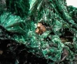 3.89" CHATOYANT FIBROUS MALACHITE With COPPER Mindingi Mine, Congo Q854