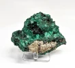 3.89" CHATOYANT FIBROUS MALACHITE With COPPER Mindingi Mine, Congo Q854