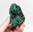 2.95" CHATOYANT FIBROUS MALACHITE Mindingi Mine, Congo Q850