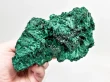 5.27" CHATOYANT FIBROUS MALACHITE Mindingi Mine, Congo Q848
