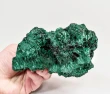 5.27" CHATOYANT FIBROUS MALACHITE Mindingi Mine, Congo Q848