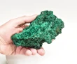 5.27" CHATOYANT FIBROUS MALACHITE Mindingi Mine, Congo Q848