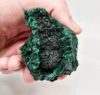 2.51" CHATOYANT FIBROUS MALACHITE Mindingi Mine, Congo Q860